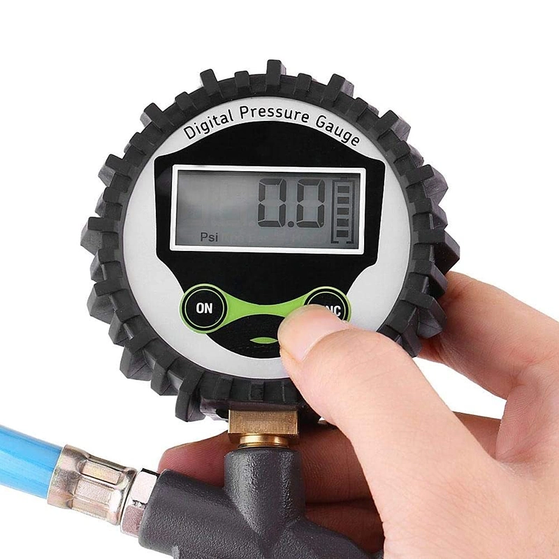 Auto Digital Type Air Tire Pressure Inflator Gun